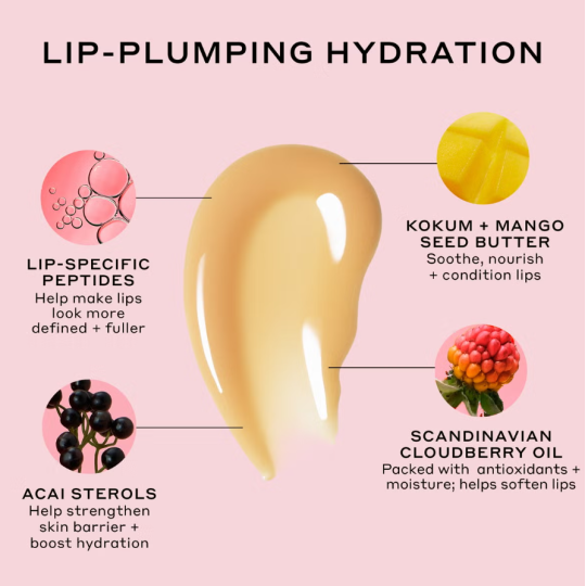 OLEHENRIKSEN Pout Preserve Lip Treatment - Soin des lèvres hydratant & anti-âge aux peptides - Citrus Sunshine