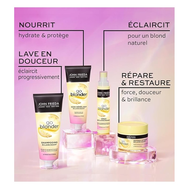John Frieda Sheer Blonde Spray éclaircissant ciblé 100ml
