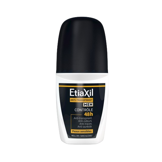 Etiaxil Déodorant Men Anti-Transpirant Contrôle 48H Roll-On 50 ml