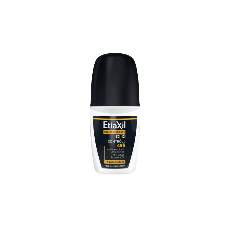 Etiaxil Déodorant Men Anti-Transpirant Contrôle 48H Roll-On 50 ml
