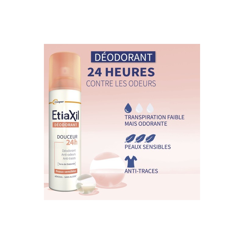 ETIAXIL DEODORANT SANS ALUMINIUM SPRAY 150ML