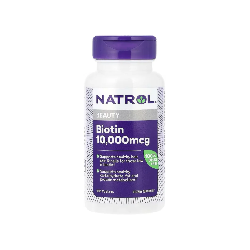 Natrol Biotin 10 000 mcg 100 comprimés