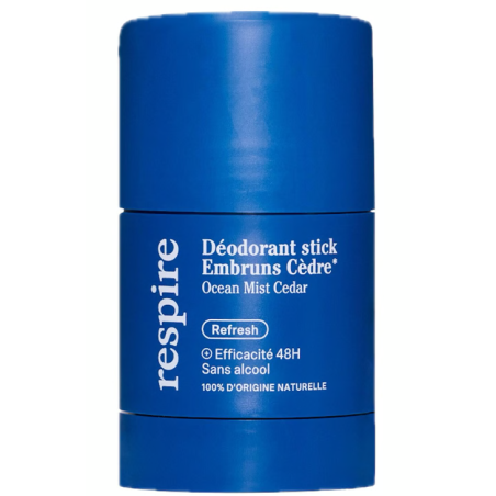 Respire Déodorant stick Embruns cèdre Homme