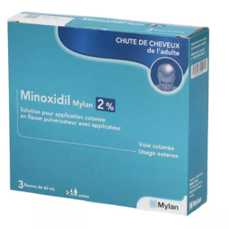 Minoxidil 2% Viatris Lotion 3x60 ml