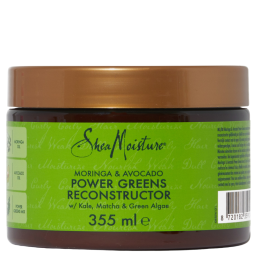 SHEA MOISTURE Masque réparateur Power Greens moringa et avocat 355ml