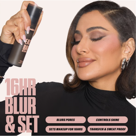 Huda Beauty Easy Bake Setting Spray – Spray fixateur