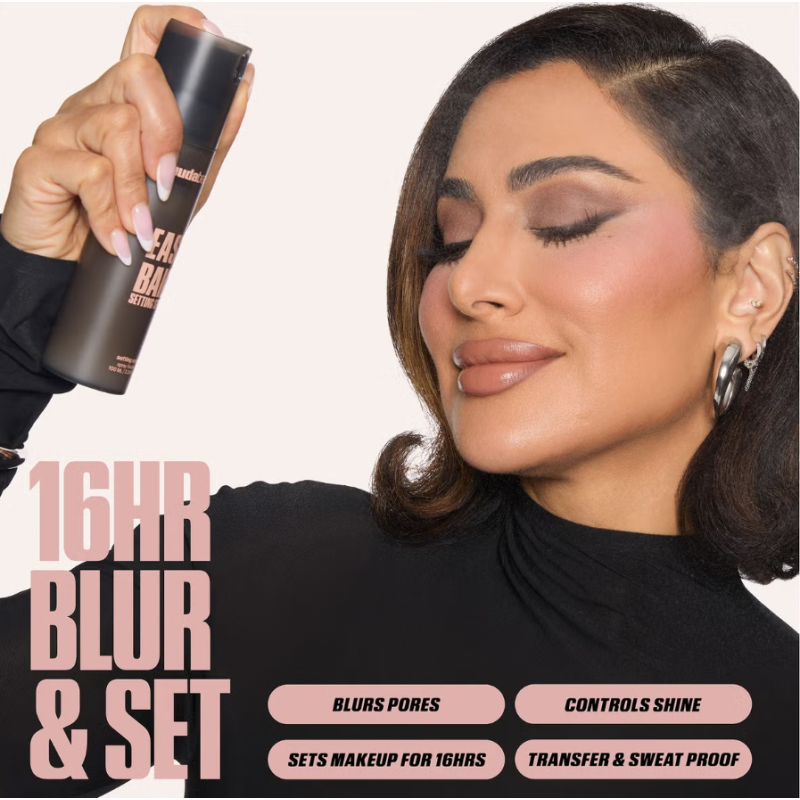 Huda Beauty Easy Bake Setting Spray – Spray fixateur