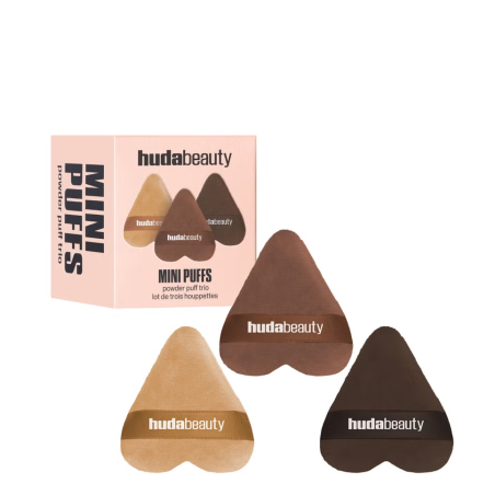 HUDA BEAUTY Mini Puffs -Trio de Mini Houppette