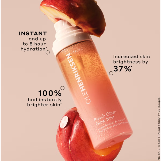 Ole Henriksen Peach Glaze Glow - Brume à la Vitamine C