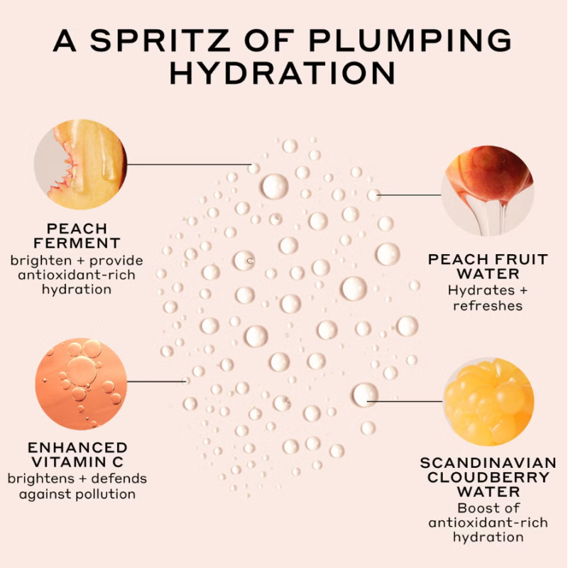 Ole Henriksen Peach Glaze Glow - Brume à la Vitamine C