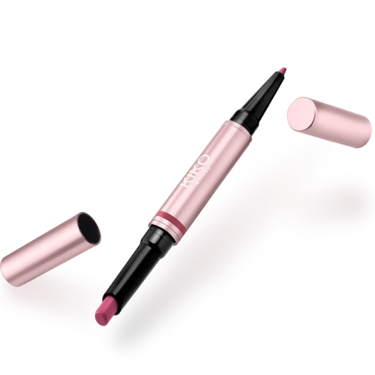 Kiko days in bloom 2-in-1 vibrant lipstick&pencil 04 Magenta Memory