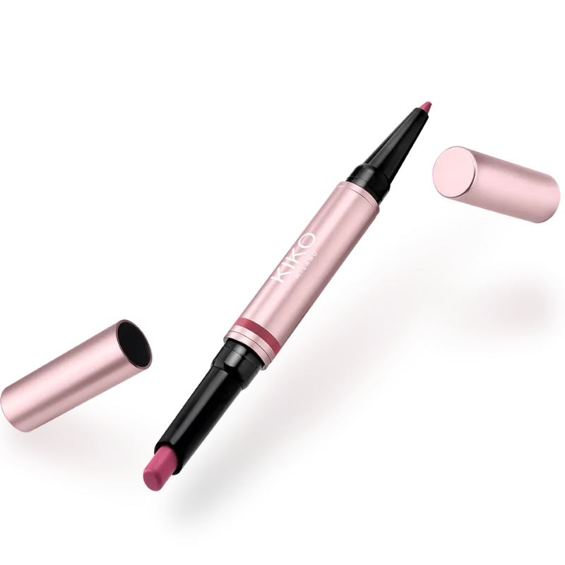 Kiko days in bloom 2-in-1 vibrant lipstick&pencil 04 Magenta Memory