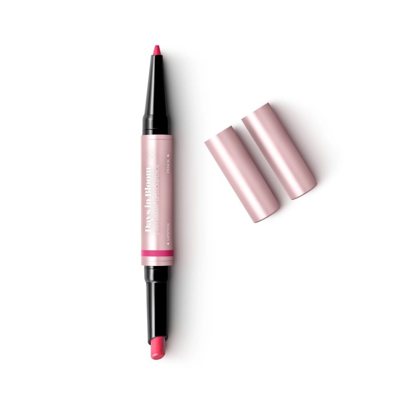 Kiko days in bloom 2-in-1 vibrant lipstick&pencil 06 Pink life