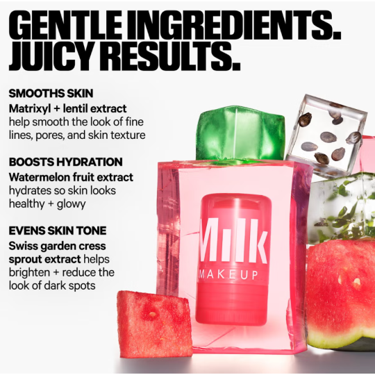MILK MAKEUP Watermelon Jelly Glow - Sérum illuminateur en stick aux peptides