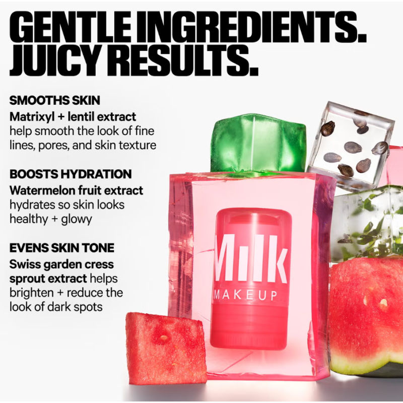MILK MAKEUP Watermelon Jelly Glow - Sérum illuminateur en stick aux peptides