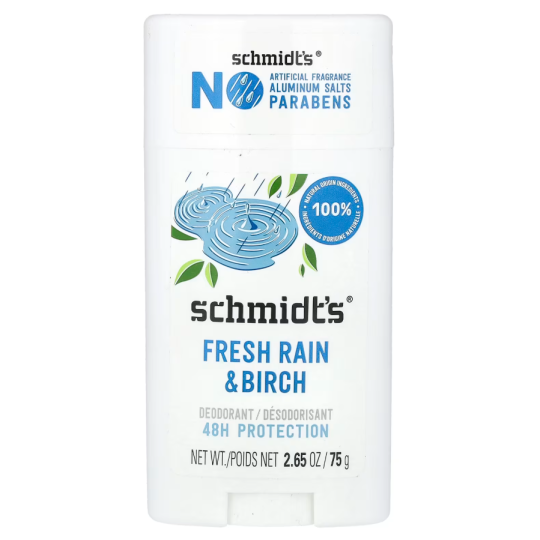 Schmidt's Déodorant Pluie fraîche et bouleau