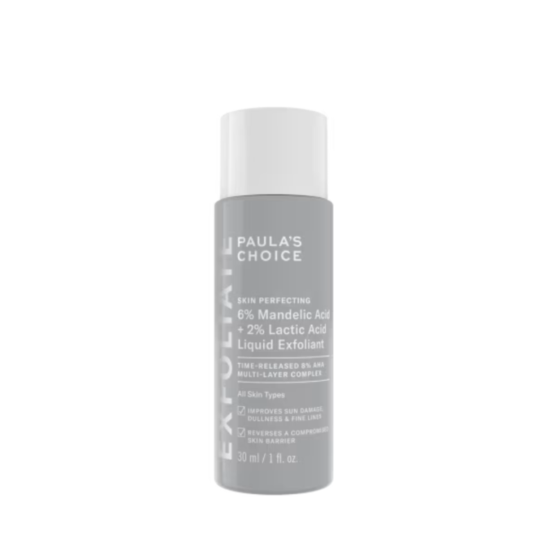 PAULA'S CHOICE Lotion Exfoliante AHA 6 % Acide Mandélique + 2 % Acide Lactique - Format voyage