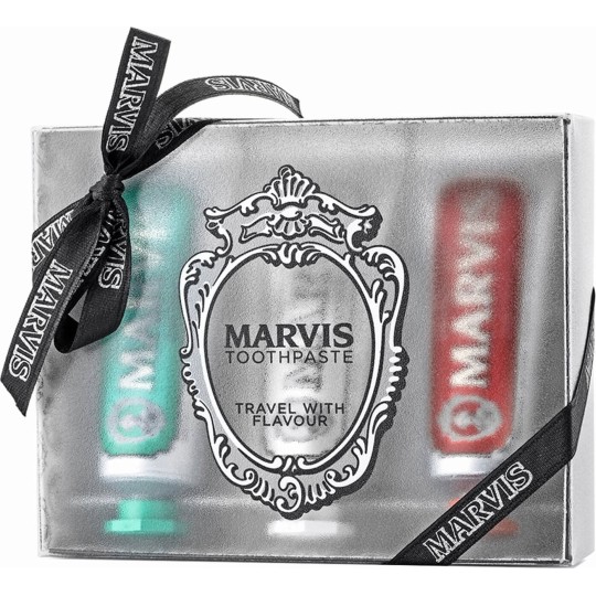 Marvis Kit dentifrices format voyage 3x25 ml