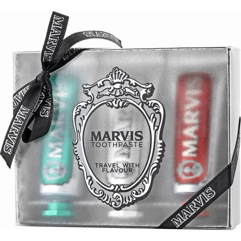 Marvis Kit dentifrices format voyage 3x25 ml