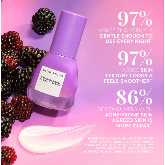 Glow Recipe Blackberry Retinol Blemish Serum 30ml