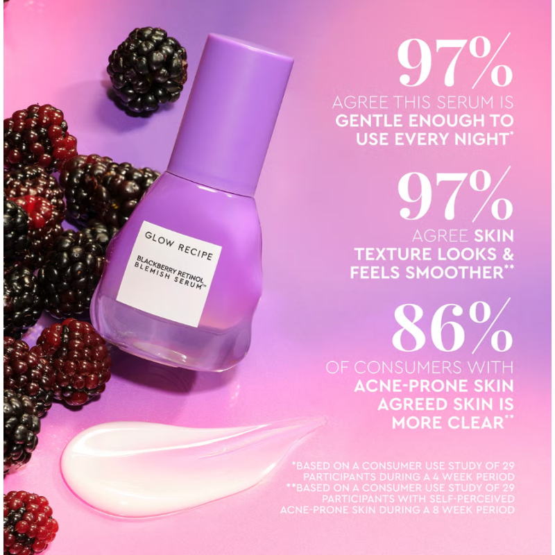 Glow Recipe Blackberry Retinol Blemish Serum 30ml