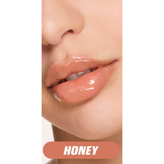 HUDA BEAUTY Faux Filler - Gloss haute brilliance - Honey