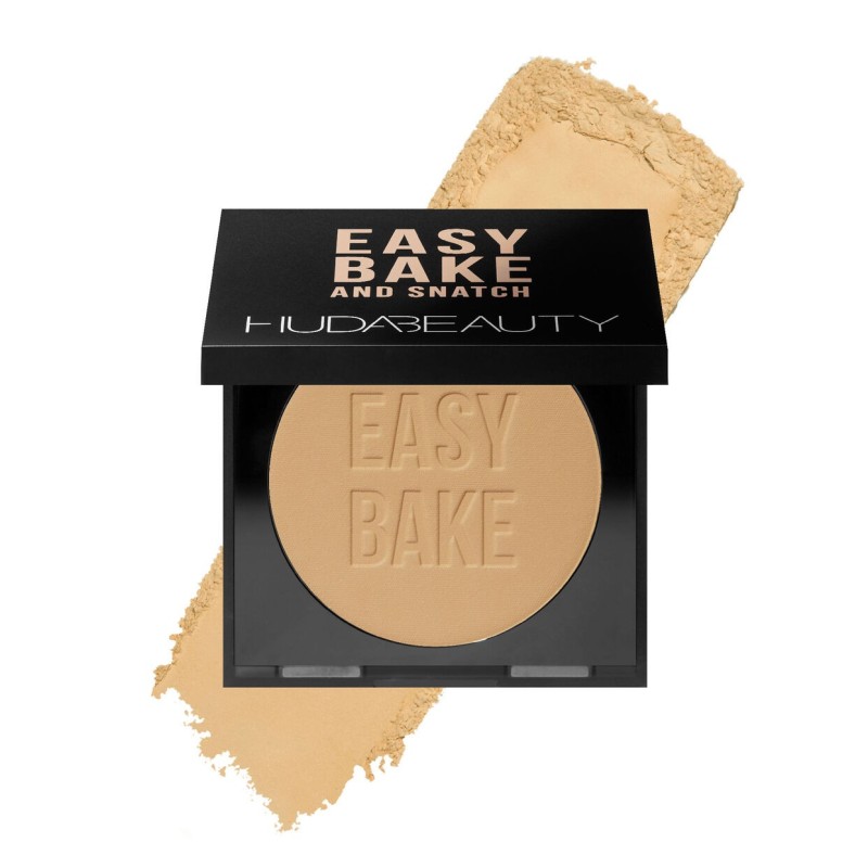 HUDA BEAUTY Easy Bake and Snatch Pressed Talc-Free Brightening and Setting Powder