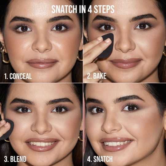 HUDA BEAUTY Easy Bake and Snatch Pressed Talc-Free Brightening and Setting Powder
