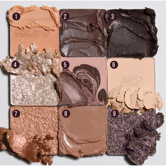 HUDA BEAUTY Creamy Obsessions - Palette d'ombres à paupières Neutral Brown