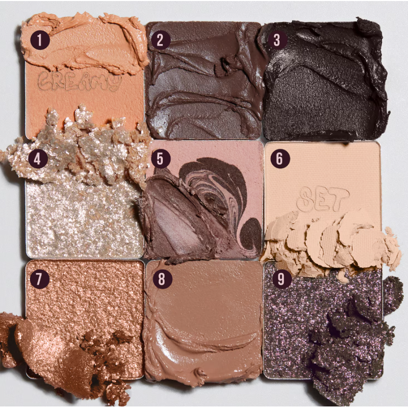 HUDA BEAUTY Creamy Obsessions - Palette d'ombres à paupières Neutral Brown