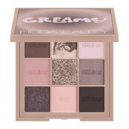 HUDA BEAUTY Creamy Obsessions - Palette d'ombres à paupières Greige
