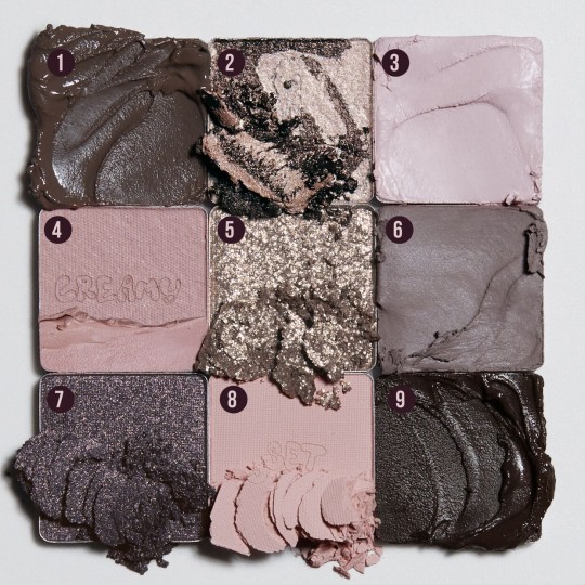 HUDA BEAUTY Creamy Obsessions - Palette d'ombres à paupières Greige