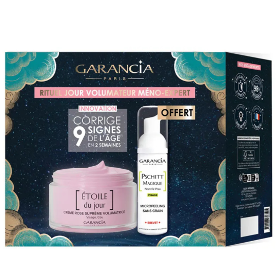 Garancia Coffret Etoile du Jour Crème Rose Suprême Volumatrice Meno-Expert