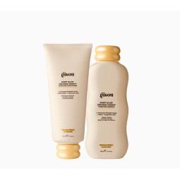 Gisou Honey Gloss Ceramide Cleanse Shampoo + Conditioner