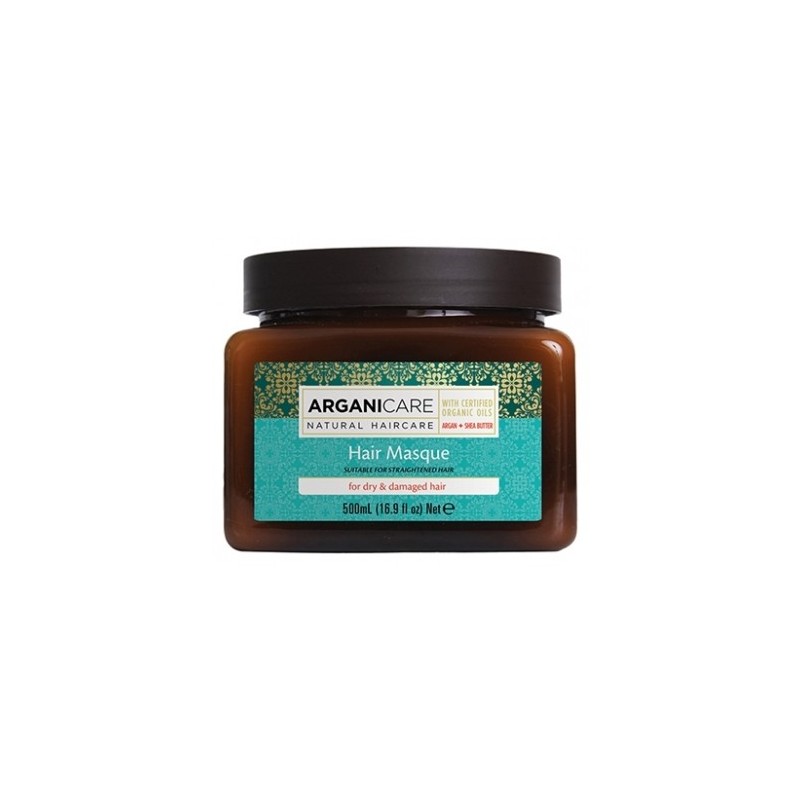 Arganicare Masque Nourrissant Réparateur Cheveux Secs & Abîmés Argan