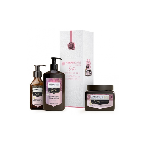 Arganicare Coffret Trio Lissant & Brillance Protéine de Soie