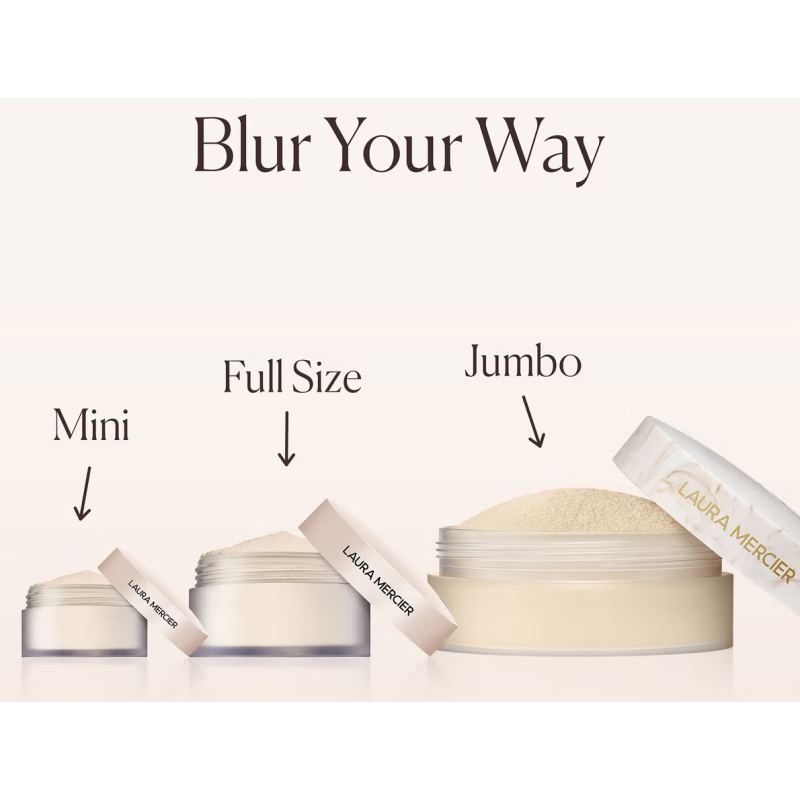 Laura Mercier Jumbo Ultra Blur Translucent Loose Setting Powder 29g - Translucent