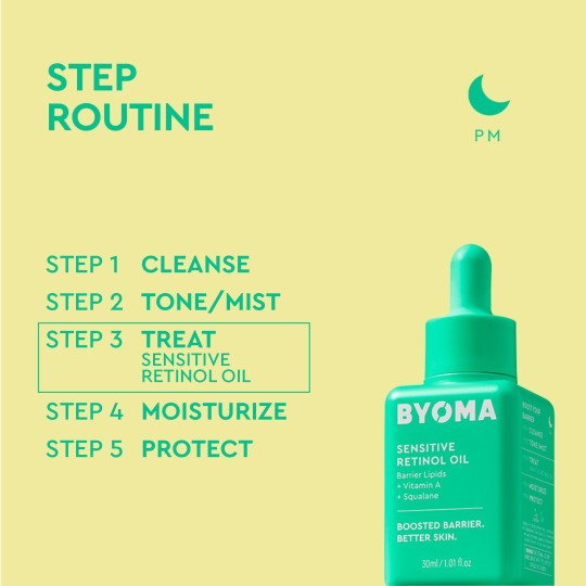 BYOMA Huile au Rétinol - Soin Peaux Sensibles 30ml