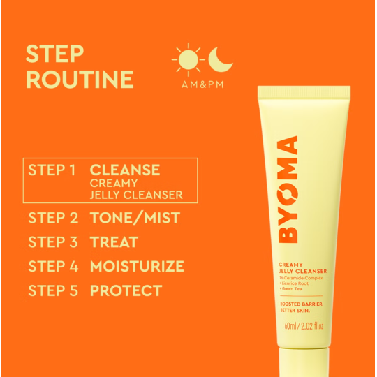 BYOMA Creamy Jelly Cleanser 60ml