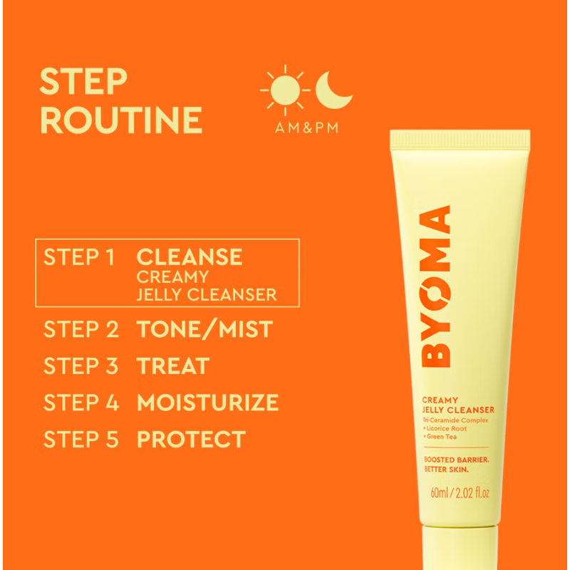 BYOMA Creamy Jelly Cleanser 60ml