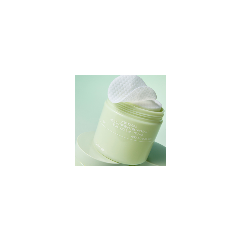 CELIMAX - Tampon exfoliant Ji Woo Gae Heartleaf BHA - 60pcs