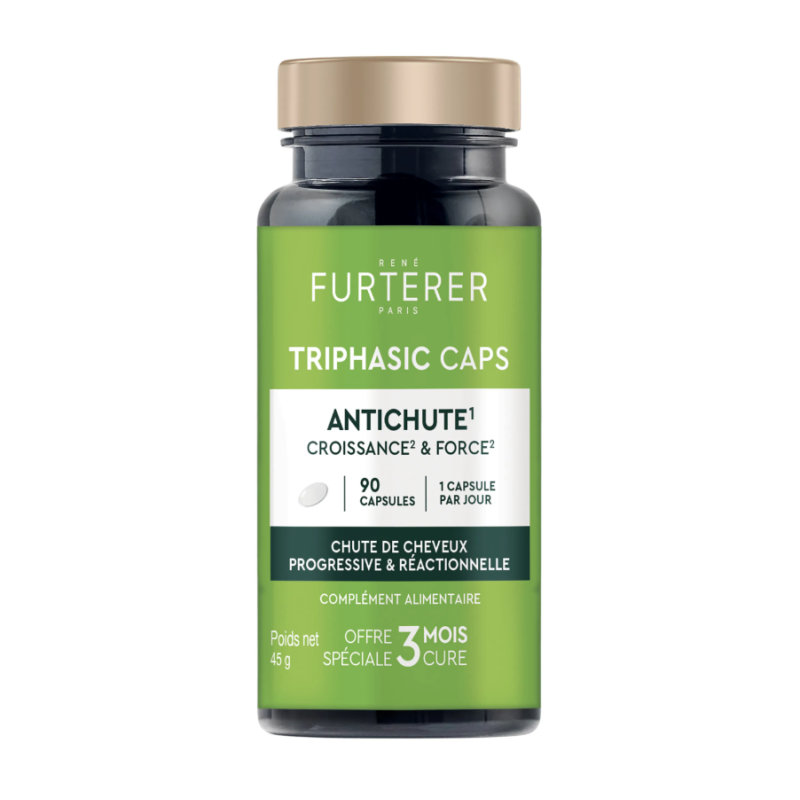 René Furterer - Triphasic Caps Chute de Cheveux Progressive et Réactionnelle 3 moios