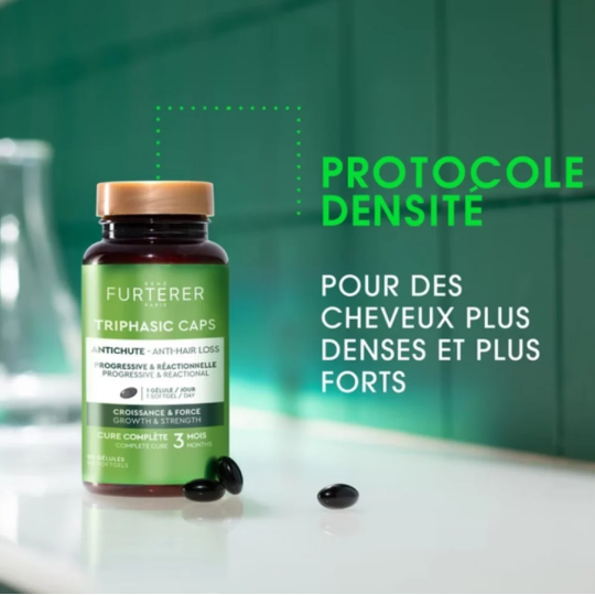 René Furterer - Triphasic Caps Chute de Cheveux Progressive et Réactionnelle 3 moios