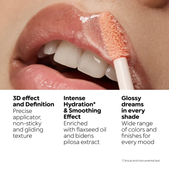 KIKO 3d Hydra Lipgloss 03 Pearly Apricot