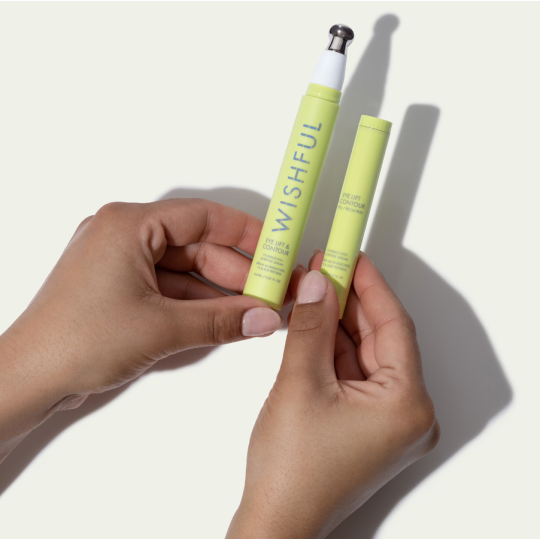 WISHFUL Eye Lift 1% Bakuchiol & Peptides - Sérum pour les yeux