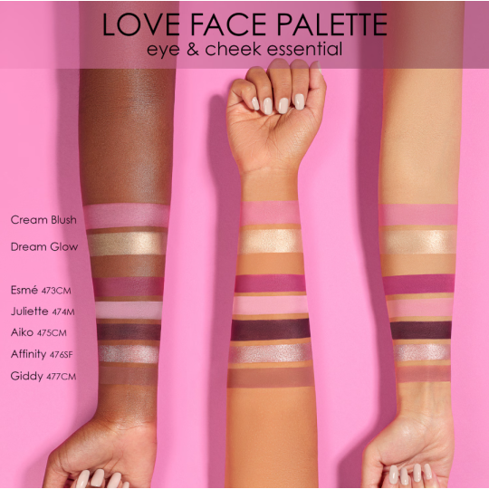 NATASHA DENONA Love Face Palette - Palette visage et teint