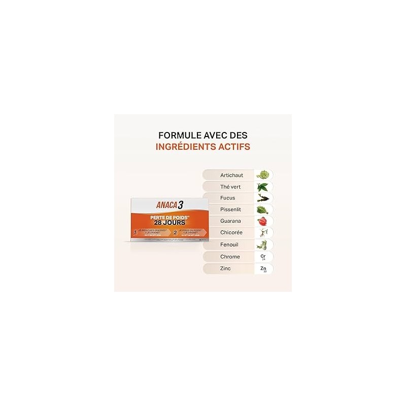 Anaca3 Perte de Poids 28 jours