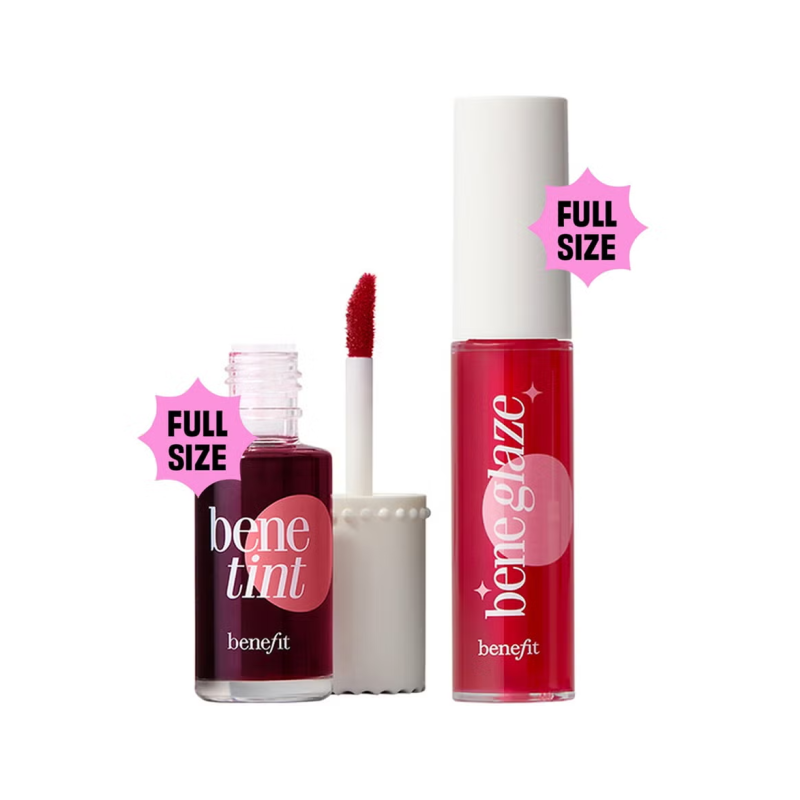 BENEFIT COSMETICS Rollin with Benetint and Limited Edition Lip Oil Duo