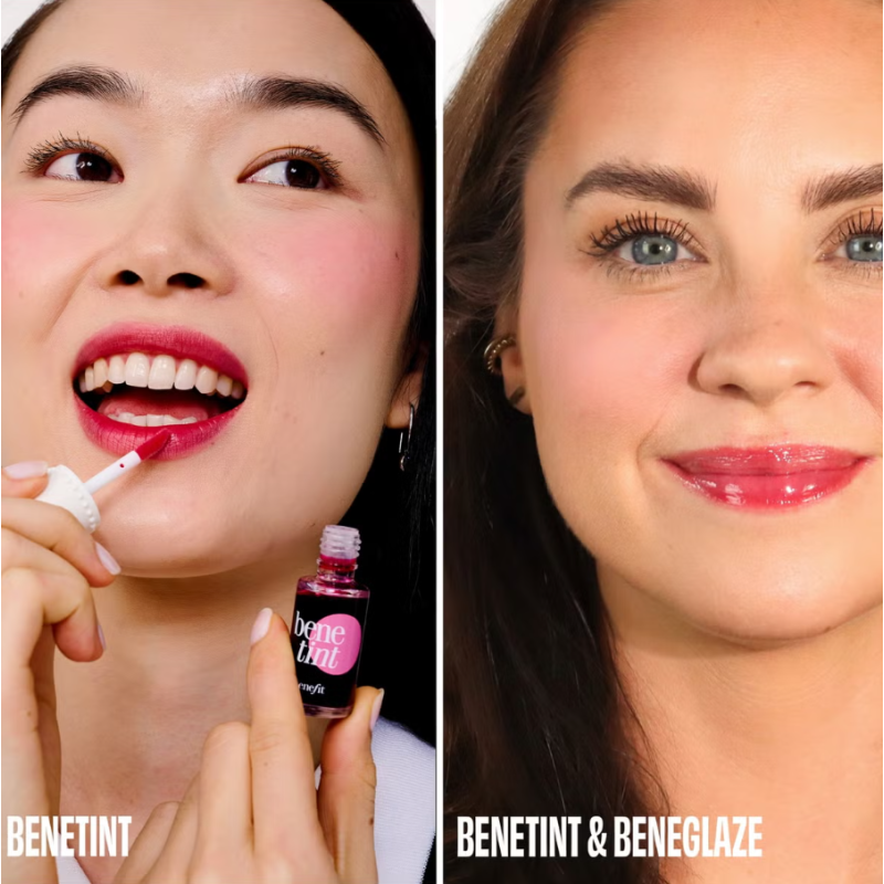 BENEFIT COSMETICS Rollin with Benetint and Limited Edition Lip Oil Duo