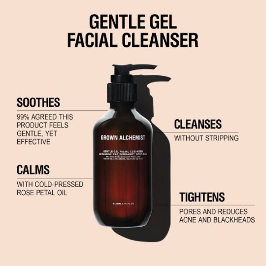 Grown Alchemist Gel nettoyant visage 200ml